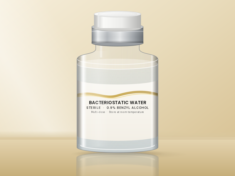 Bacteriostatic Water Pfizer vial